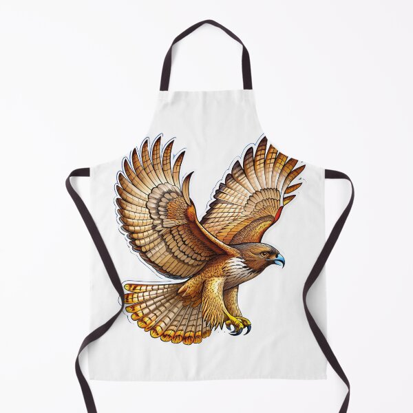 Item preview, A majestic hawk soaring high in the sky designed and sold by pandk25.