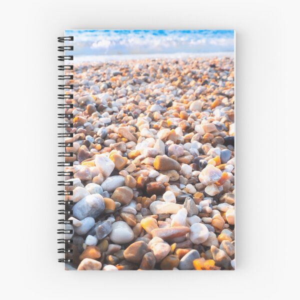 Item preview, Pebbles on the Beach at Sunset designed and sold by nickbrayimages.