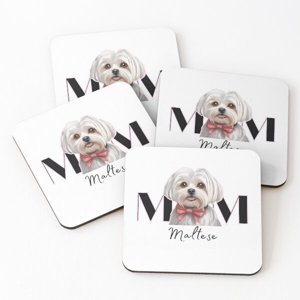 Item preview,  Minimalistic aesthetic Mom of Maltese Dog  designed and sold by GoodyPaws.