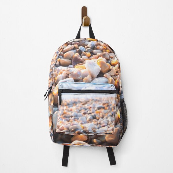 Item preview, Pebbles on the Beach at Sunset designed and sold by nickbrayimages.