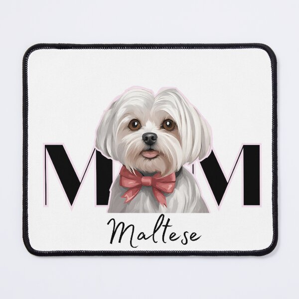 Item preview, Minimalistic aesthetic Mom of Maltese Dog designed and sold by GoodyPaws.