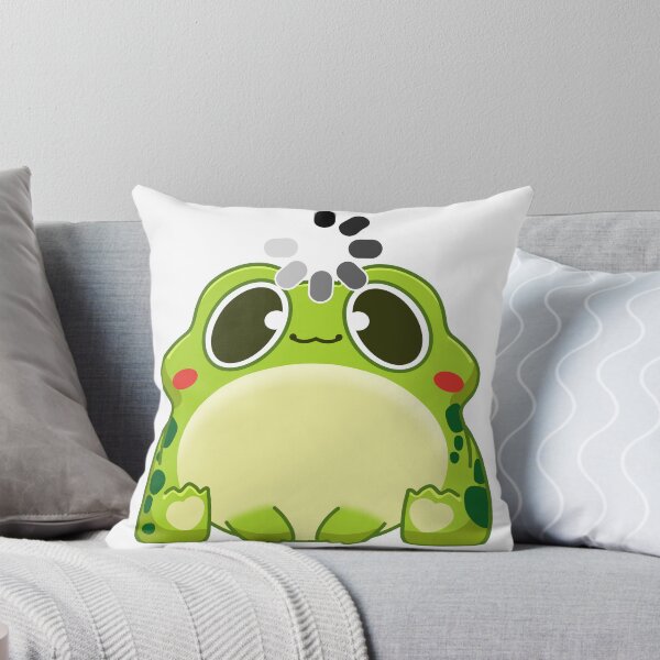 Item preview, Kawaii Frog Loading confuse designed and sold by Emotiq.