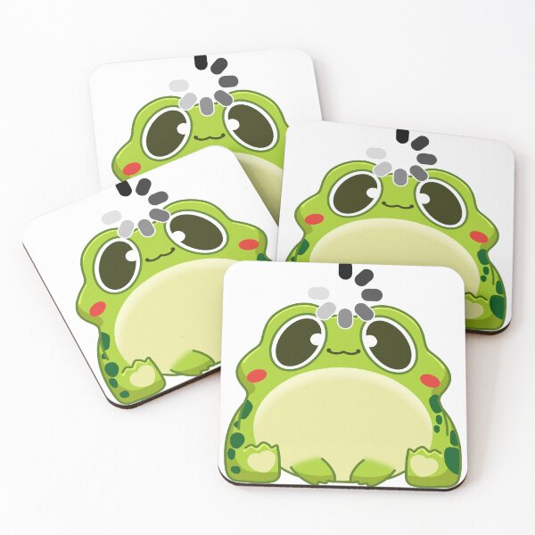 Artikelvorschau, Kawaii Frosch beim Laden verwirrt entworfen und verkauft von Emotiq.