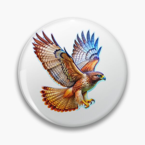 Item preview, A majestic hawk soaring high in the sky designed and sold by pandk25.