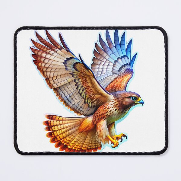 Item preview, A majestic hawk soaring high in the sky designed and sold by pandk25.