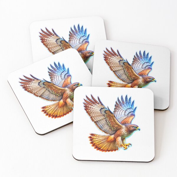 Item preview, A majestic hawk soaring high in the sky designed and sold by pandk25.