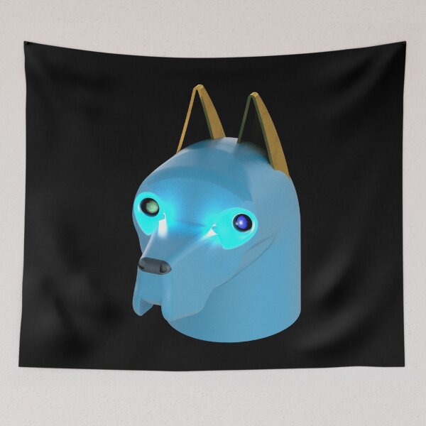 Item preview, Blue Dog Bright Eyes designed and sold by Dog-Planet.