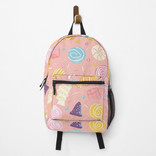 Item preview, a seamless pattern featuring candy and sweets in soft, playful pastel colors and whimsical shapes.1 designed and sold by Susu789.