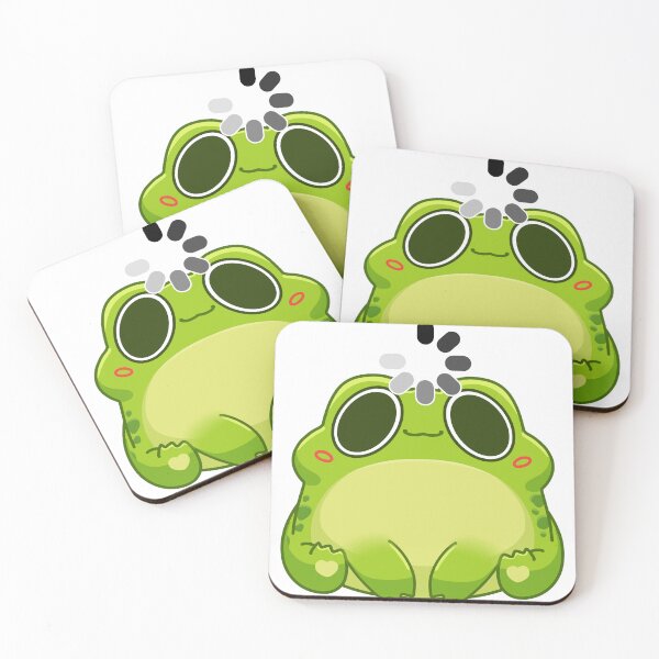 Artikelvorschau, Kawaii Frosch beim Laden verwirrt entworfen und verkauft von Emotiq.