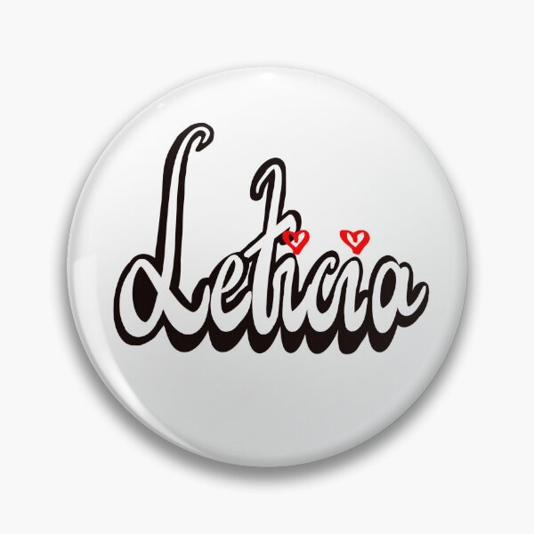 Item preview, Leticia popular girls first name in white. Personalized personalised customised name Leticia designed and sold by Artonmytee.