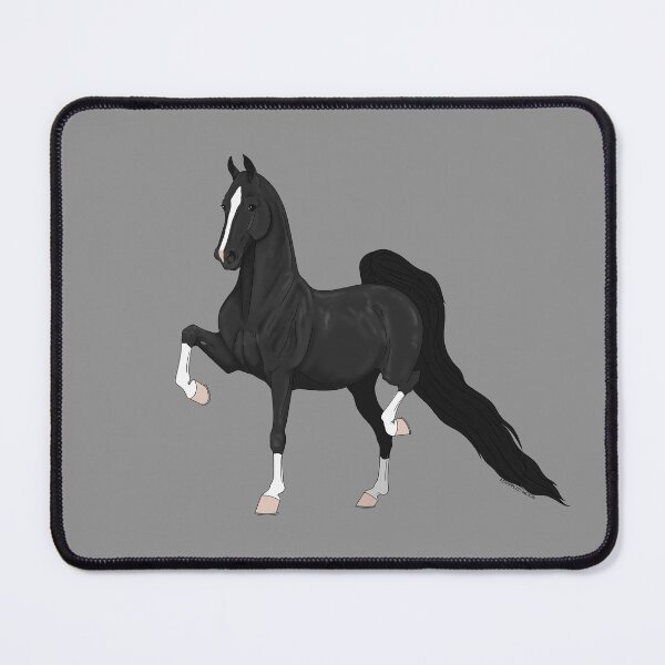 Item preview, Black American Saddlebred Horse designed and sold by DappledMoon.