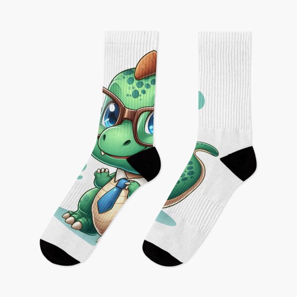 Item preview, Dapper Dino: A Cute T-Rex with Glasses designed and sold by daruneenok.