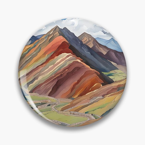 Item preview, Vinicunca Mountains near Machu Picchu in Peru. designed and sold by Country-Artist.