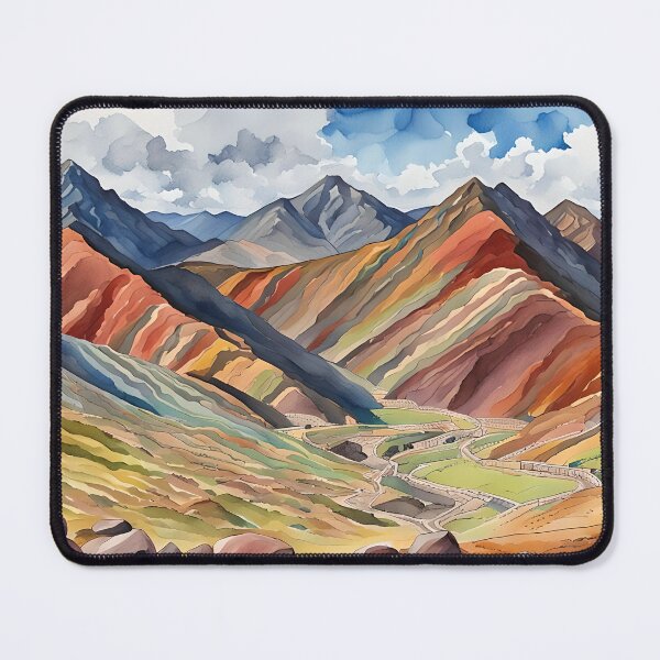 Item preview, Vinicunca Mountains near Machu Picchu in Peru. designed and sold by Country-Artist.