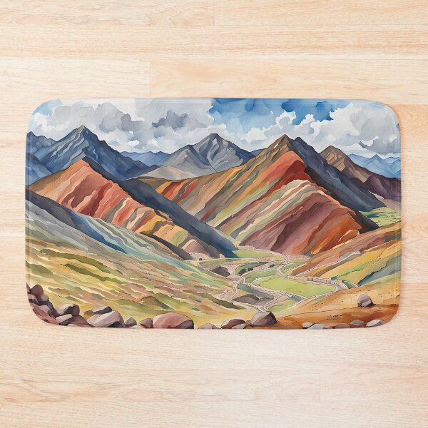 Item preview, Vinicunca Mountains near Machu Picchu in Peru. designed and sold by Country-Artist.