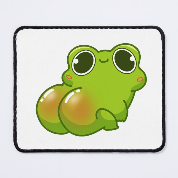 Item preview, Kawaii Frog Back View designed and sold by Emotiq.