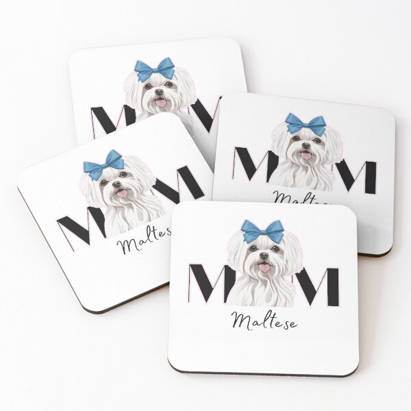 Item preview, Minimalistic aesthetic Mom of Maltese Dog  designed and sold by GoodyPaws.
