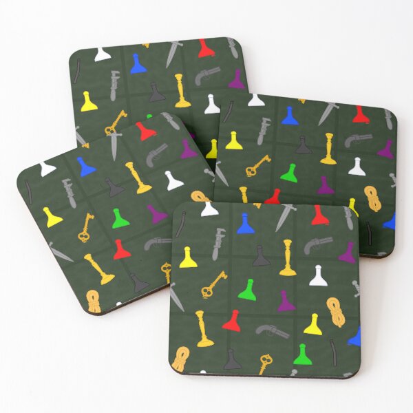 Item preview, Clue Game Pieces and Weapons designed and sold by SpectreSparkC.