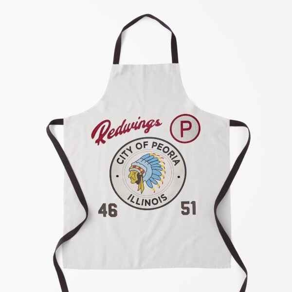 Item preview, Peoria Redwings • AAGPBL Patch • Peoria, Illinois designed and sold by MKE Rhine Maiden • Grumble Services, LLC..