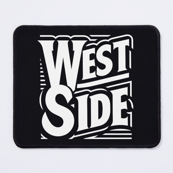 Item preview, West Side Black and White Graphic Design designed and sold by Artbyminga.