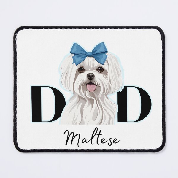 Item preview, Minimalistic aesthetic Dad of Maltese Dog  designed and sold by GoodyPaws.