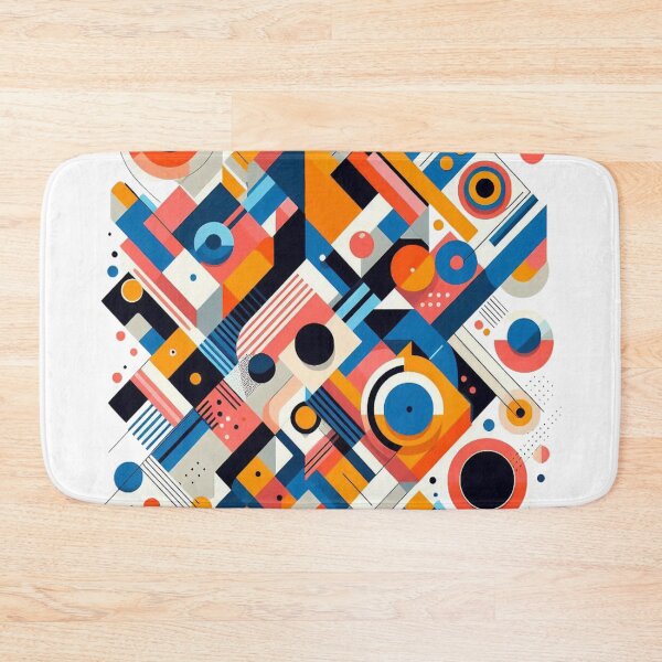 Item preview, Colorful Abstract Geometric Art designed and sold by JSYARD.
