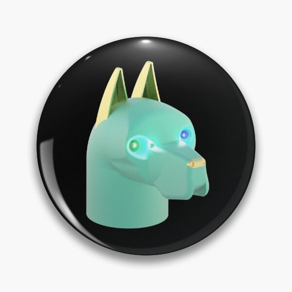 Item preview, Mint Green Dog Bright Eyes designed and sold by Dog-Planet.