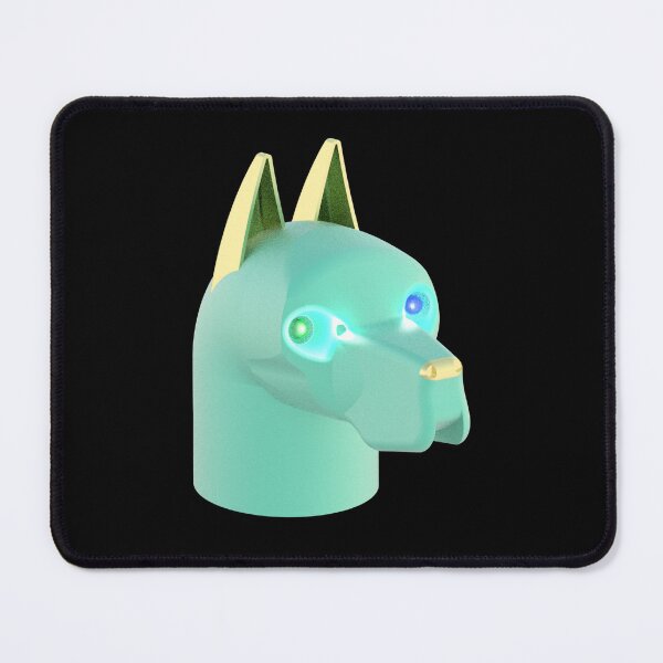 Item preview, Mint Green Dog Bright Eyes designed and sold by Dog-Planet.