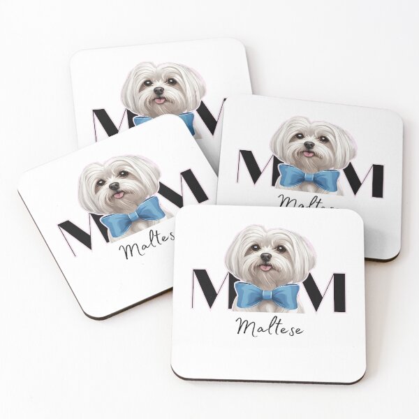 Item preview, Minimalistic aesthetic Mom of Maltese Dog  designed and sold by GoodyPaws.