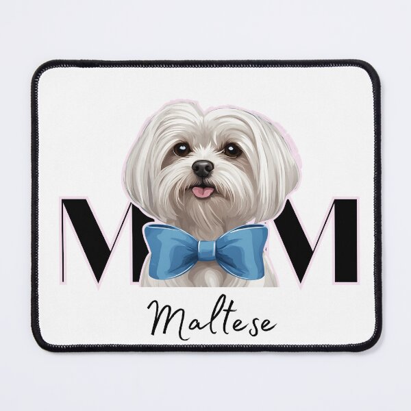 Item preview, Minimalistic aesthetic Mom of Maltese Dog designed and sold by GoodyPaws.