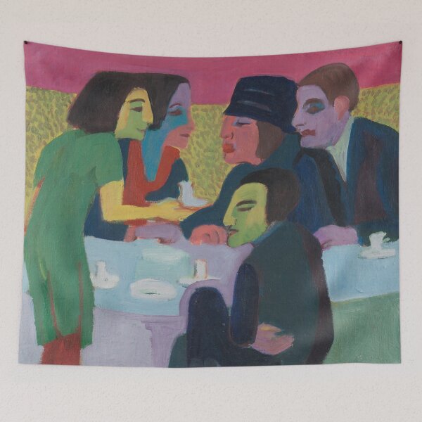 Item preview, Ernst Ludwig Kirchner, Scene in the Café designed and sold by Mauswohn.