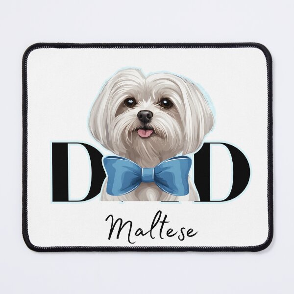 Item preview, Minimalistic aesthetic Dad of Maltese Dog designed and sold by GoodyPaws.