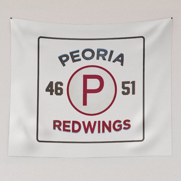 Item preview, Peoria Redwings • AAGPBL 1946-1951 • Peoria, Illinois designed and sold by MKE Rhine Maiden  •  Grumble Services, LLC..