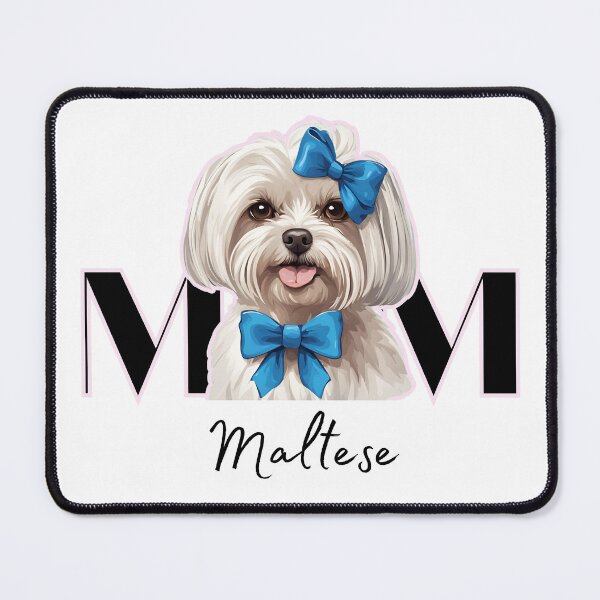 Item preview, Minimalistic aesthetic Mom of Maltese Dog designed and sold by GoodyPaws.