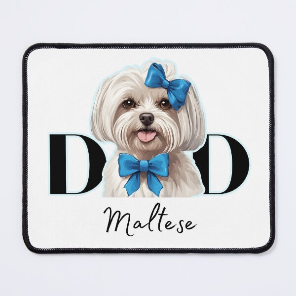 Item preview,  Minimalistic aesthetic Dad of Maltese Dog  designed and sold by GoodyPaws.