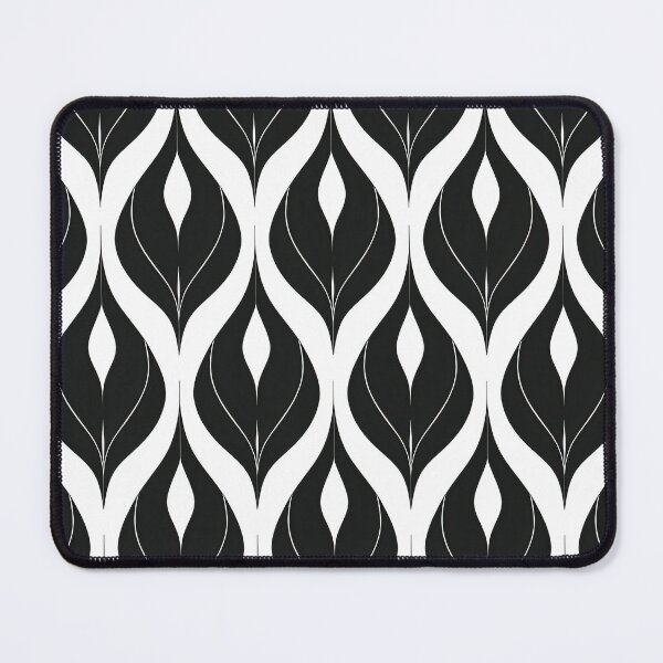 Item preview, Elegant Black and White Retro Pattern designed and sold by ImagineCorner.