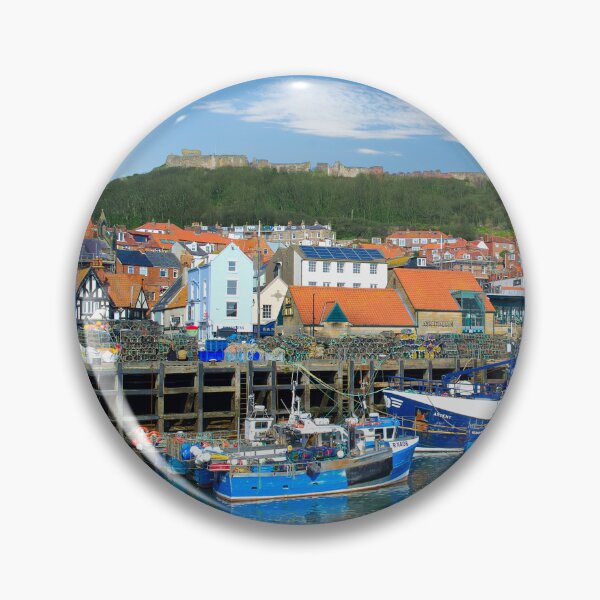 Item preview, Scarborough Harbour and Castle designed and sold by Alisonchambers2.