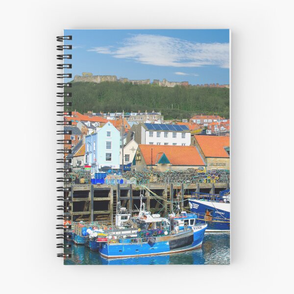 Item preview, Scarborough Harbour and Castle designed and sold by Alisonchambers2.