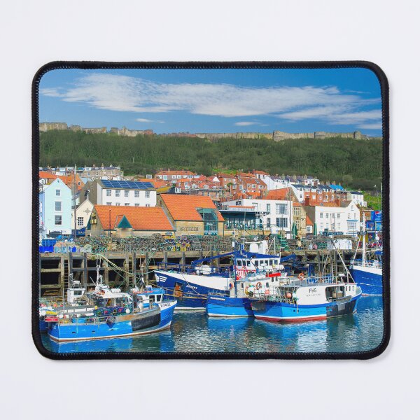 Item preview, Scarborough Harbour and Castle designed and sold by Alisonchambers2.