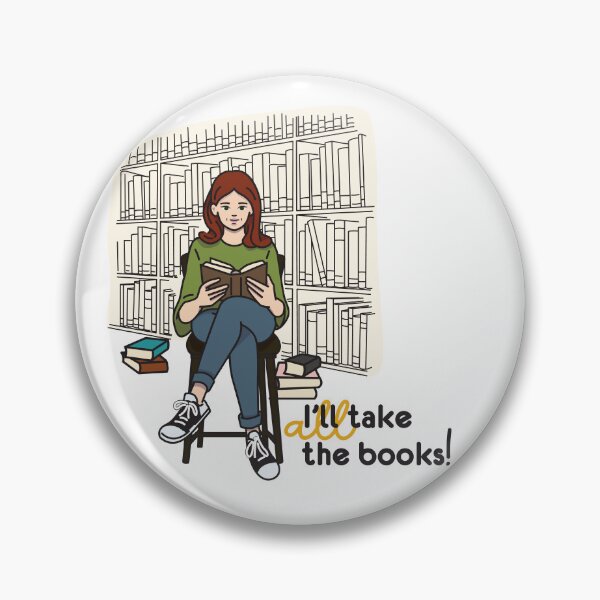 Item preview, I'll take all the books! designed and sold by abramichellemorris.