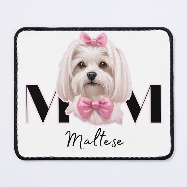 Item preview, Minimalistic aesthetic Mom of Maltese Dog designed and sold by GoodyPaws.