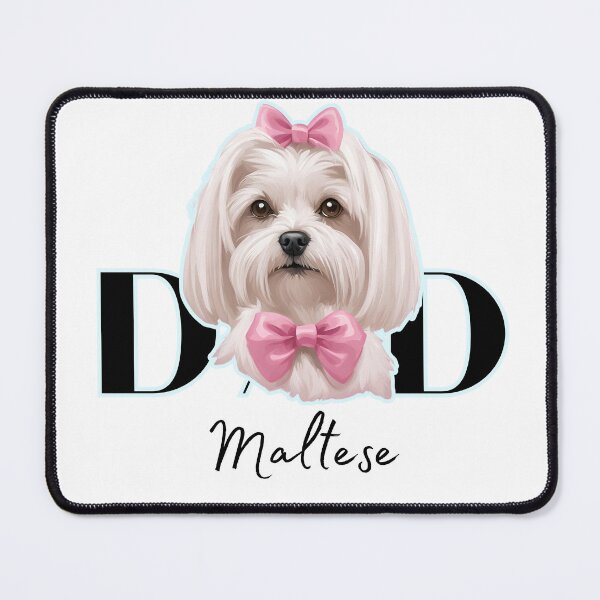 Item preview, Minimalistic aesthetic Dad of Maltese Dog designed and sold by GoodyPaws.