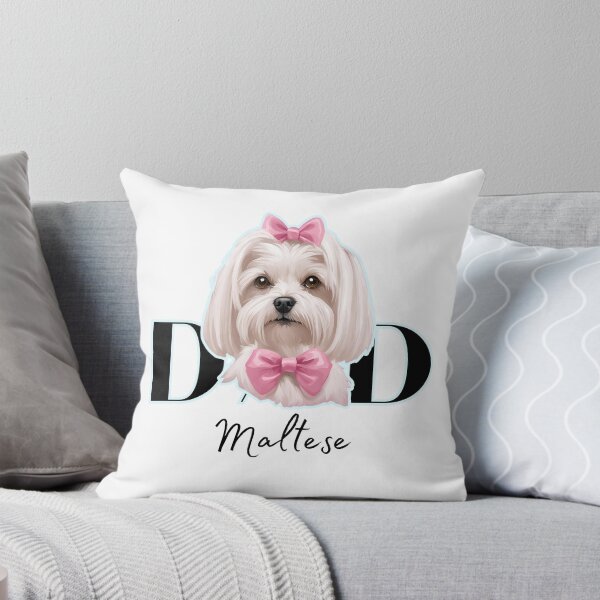 Item preview, Minimalistic aesthetic Dad of Maltese Dog  designed and sold by GoodyPaws.