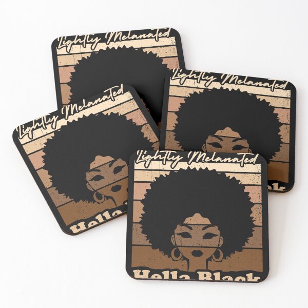 Item preview, Lightly Melanated Hella Black designed and sold by crenaviolena.