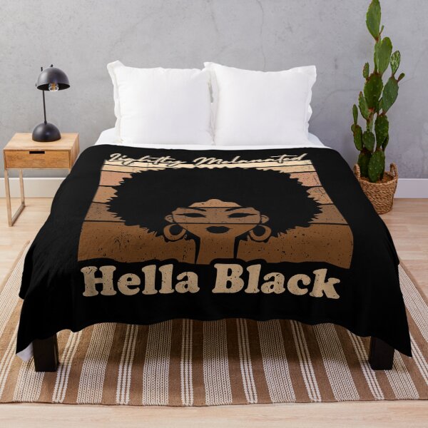 Item preview, Lightly Melanated Hella Black designed and sold by crenaviolena.