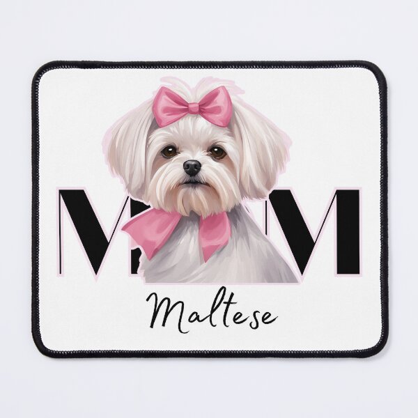 Item preview, Minimalistic aesthetic Mom of Maltese Dog designed and sold by GoodyPaws.