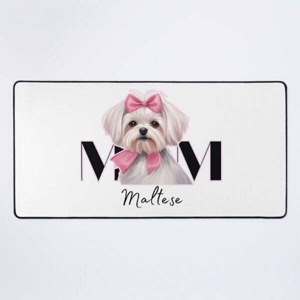 Item preview, Minimalistic aesthetic Mom of Maltese Dog designed and sold by GoodyPaws.
