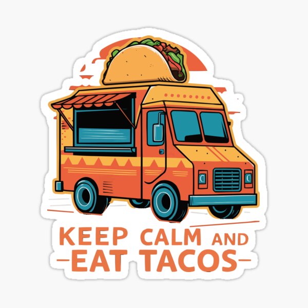 Item preview, tacos car designed and sold by blackkramla.