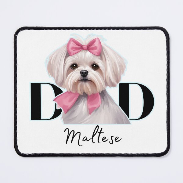 Item preview, Minimalistic aesthetic Dad of Maltese Dog  designed and sold by GoodyPaws.