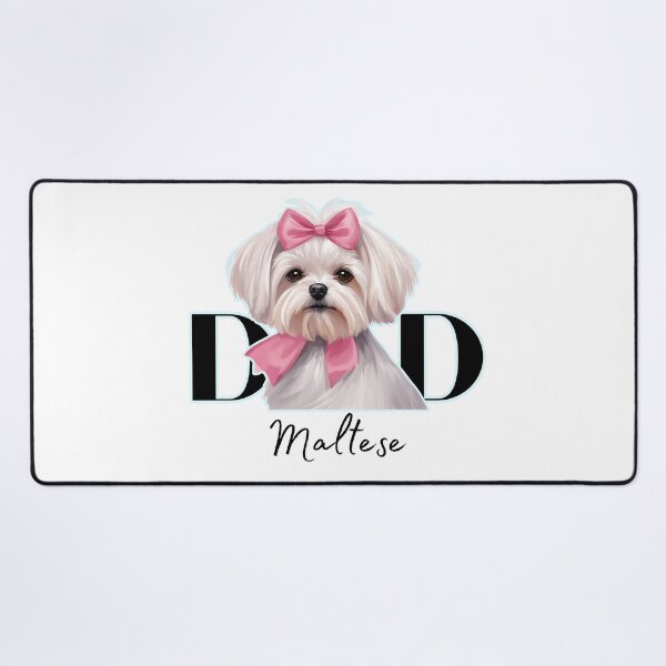 Item preview, Minimalistic aesthetic Dad of Maltese Dog designed and sold by GoodyPaws.